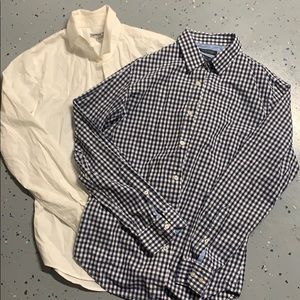 Banana Republic Grant Fit  & Express Fitted Shirts